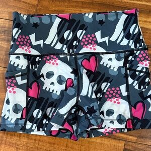 Skull and Heart CVG 2.5” Shorts
